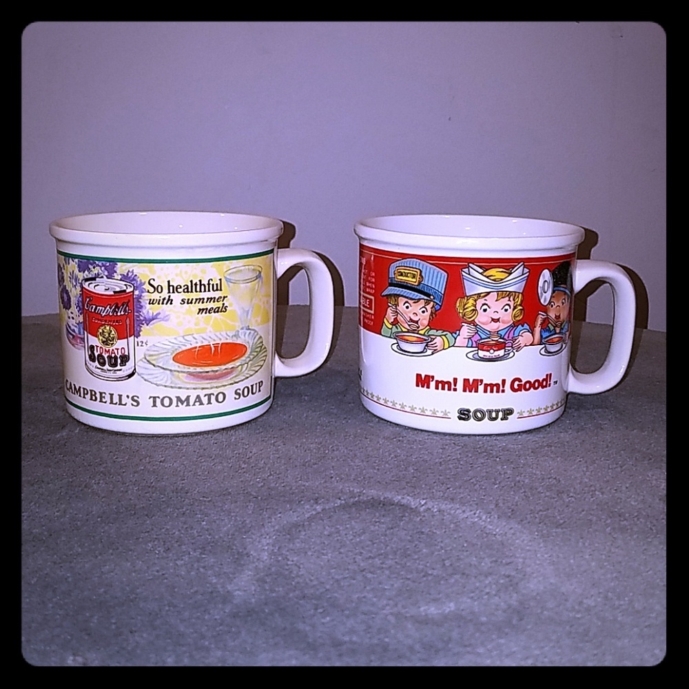 Campbell Soup Coffee / Soup Mugs